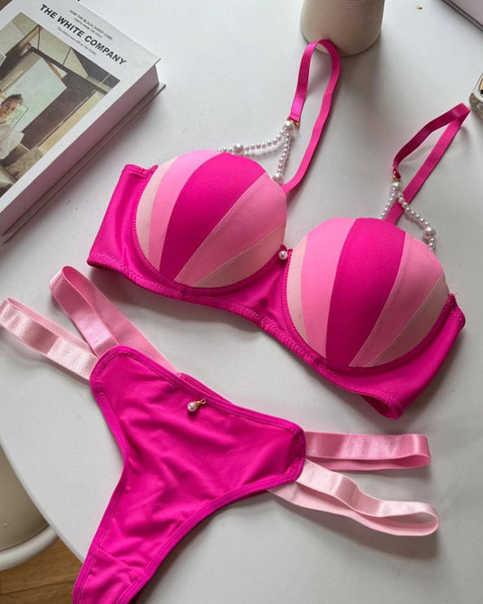 Ice Cream inspired Pushup Bra Set