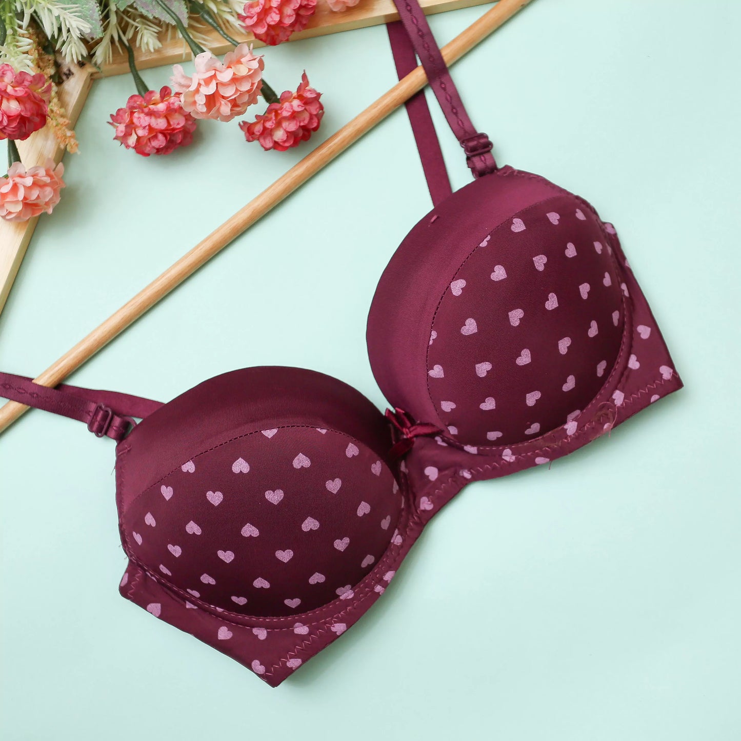 Dotted Padded Bra — Buy 1, Get 2 Free