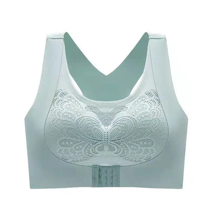 Butterfly wings High Quality Too Soft & Comfortable Push Up Removable Padded full Back Support Sports Bra