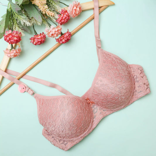 MAYLA V-shape Net padded bra  Buy 1, Get 2 Free