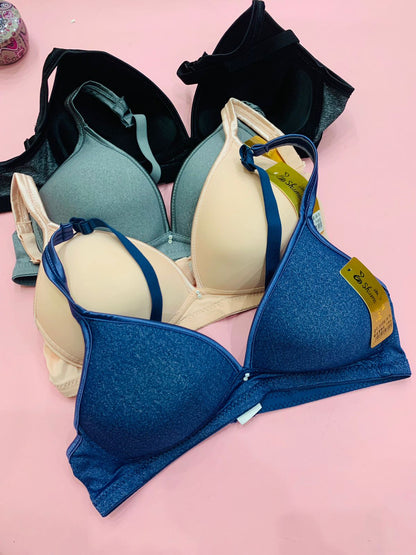 Plain Shume Single Padded Bra Buy 1, Get 2 Free