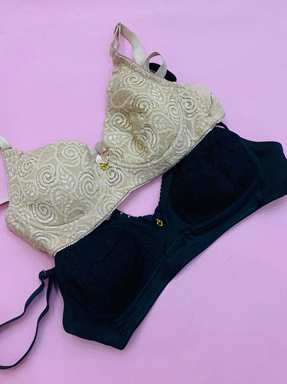 V Shape Underwired Non Padded bra Buy 1, Get 2 Free