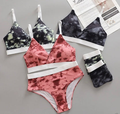 Tie-Dye Comfort Wireless Bra & Panty Set