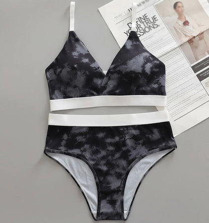 Tie-Dye Comfort Wireless Bra & Panty Set