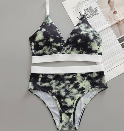 Tie-Dye Comfort Wireless Bra & Panty Set