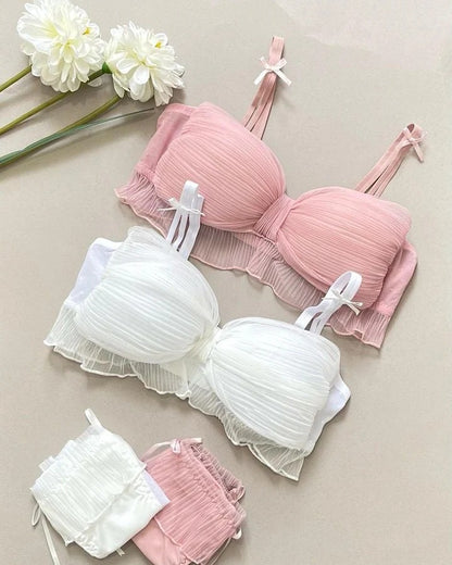 Elegant Pleated Set – Soft, Comfortable & Feminine