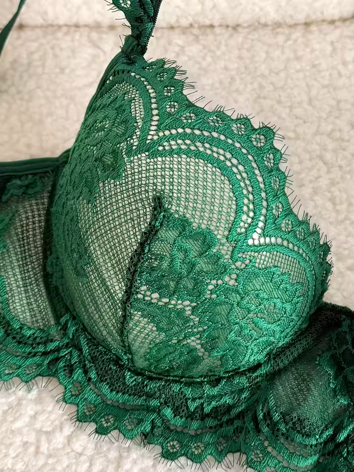 Dark Green Lace 2-Piece Set ( PACK OF 3)