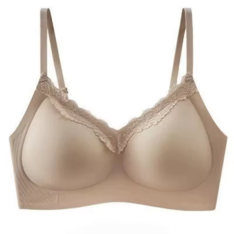 Lace V-Neck Wireless Bra ( PACK OF 3)