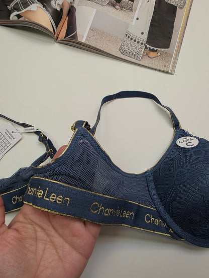 Front Buckle  Double Padded Full Coverage Bra.