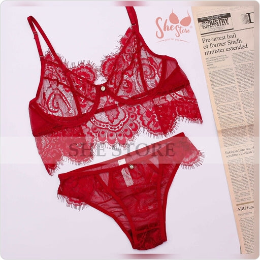 Tazmeen Wired Net Bra Set Buy 1, Get 1 Free