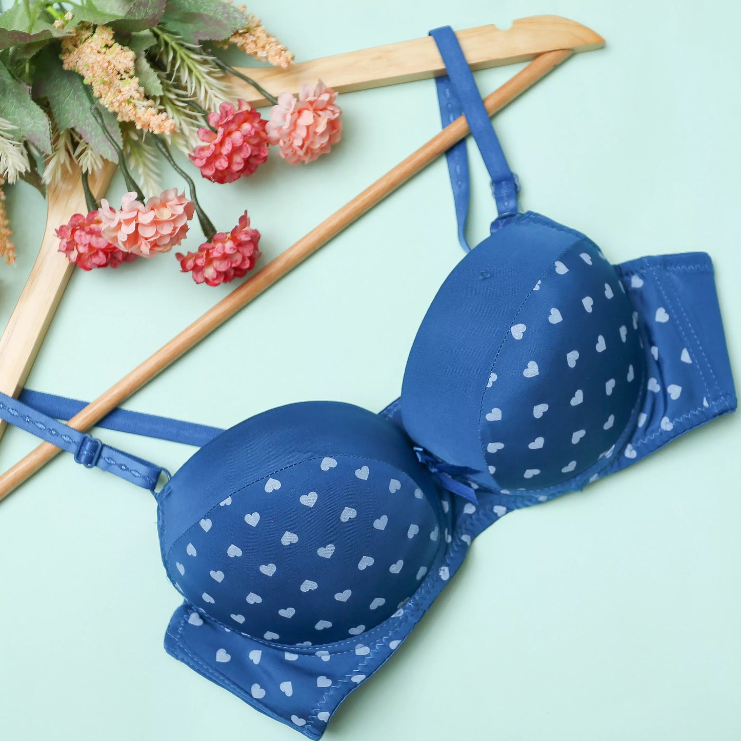 Dotted Padded Bra — Buy 1, Get 2 Free