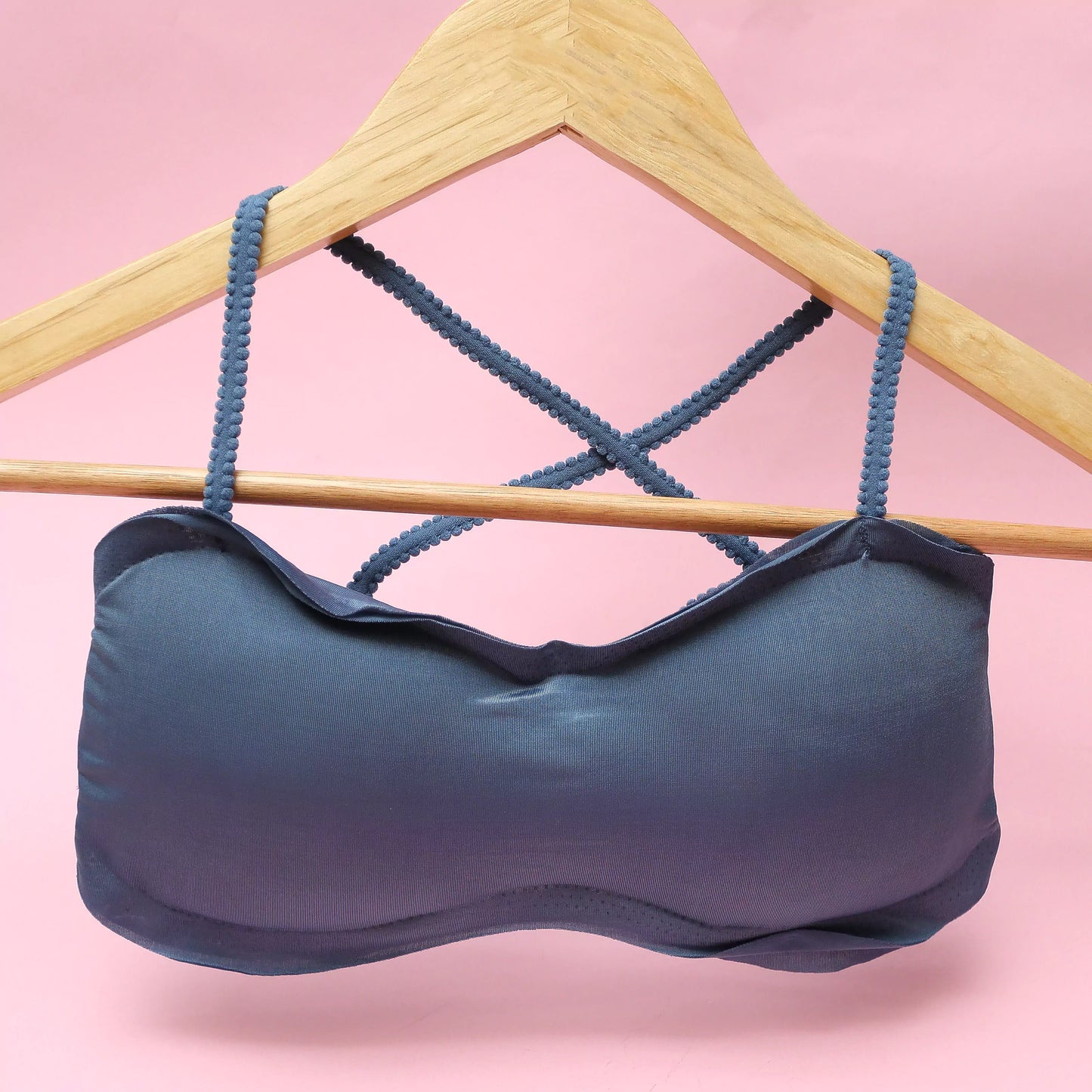 Plain Back Cross Bra — Buy 1, Get 2 Free