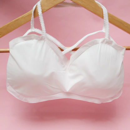 Plain Back Cross Bra — Buy 1, Get 2 Free