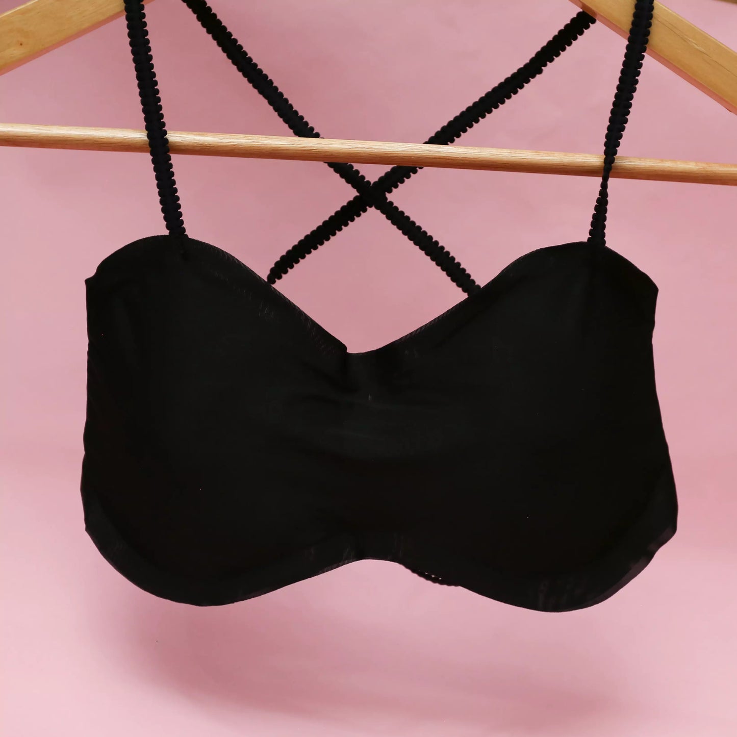 Plain Back Cross Bra — Buy 1, Get 2 Free